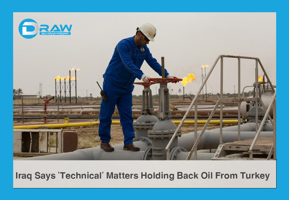 DrawMedia.net / Iraq says technical matters holding back oil from Turkey