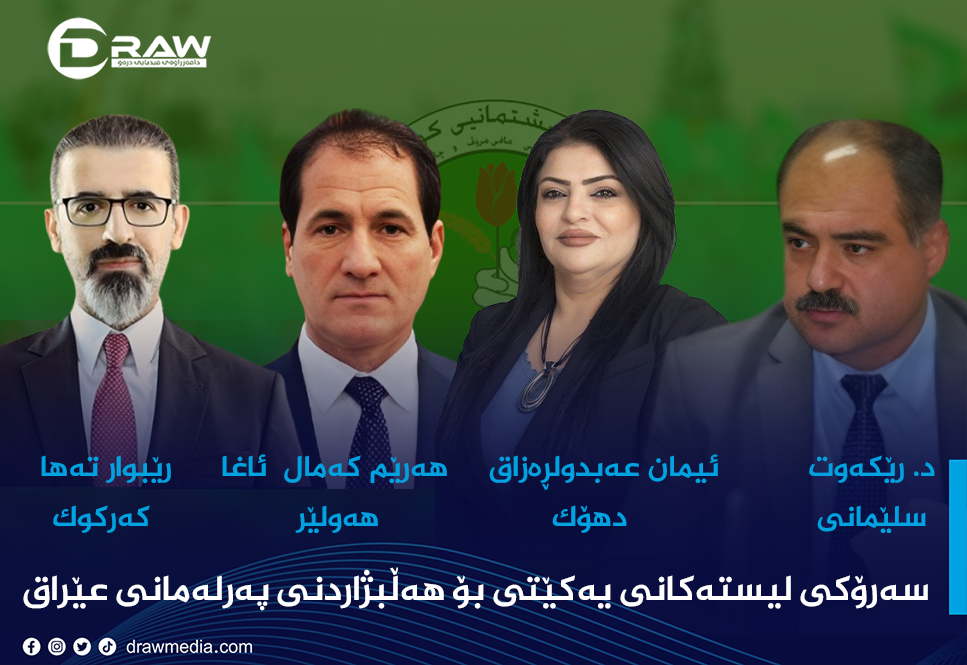 سەرۆكی لیستەكانی یەكێتی بۆ هەڵبژاردنی عێراق