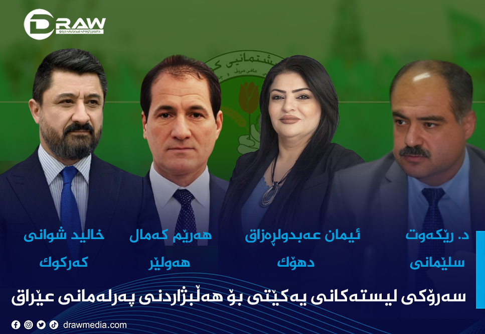 سەرۆكی لیستەكانی یەكێتی بۆ هەڵبژاردنی عێراق