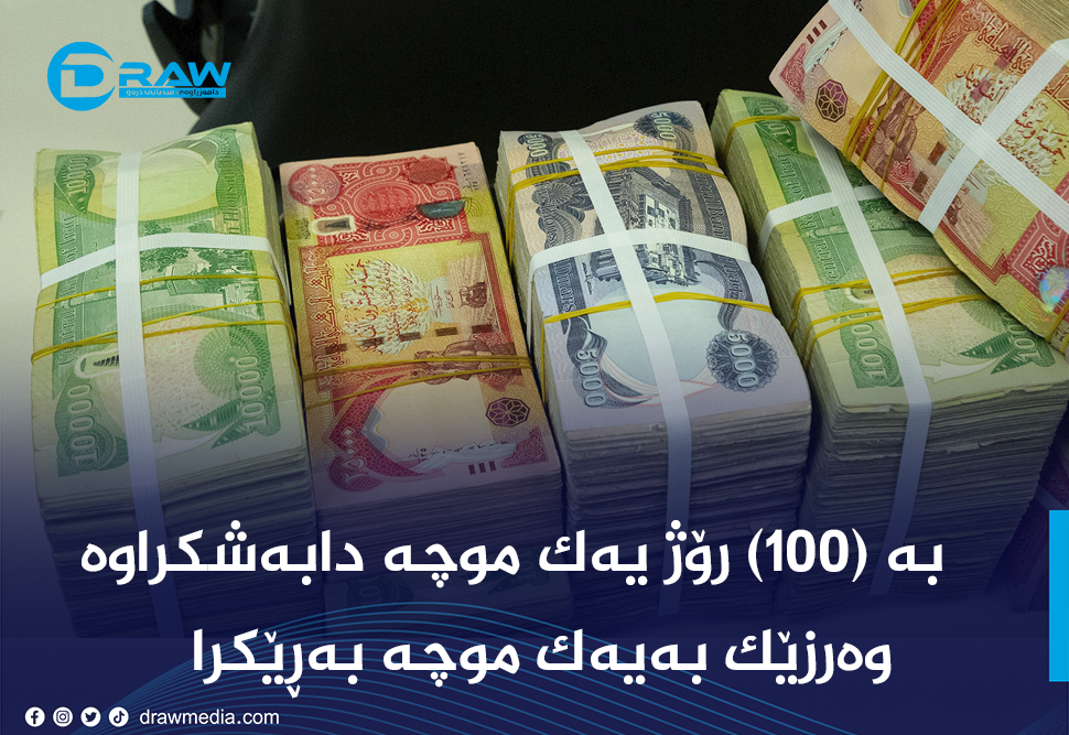 بە (100) رۆژ یەك موچە، وەرزێك بەیەك موچە بەڕێكرا