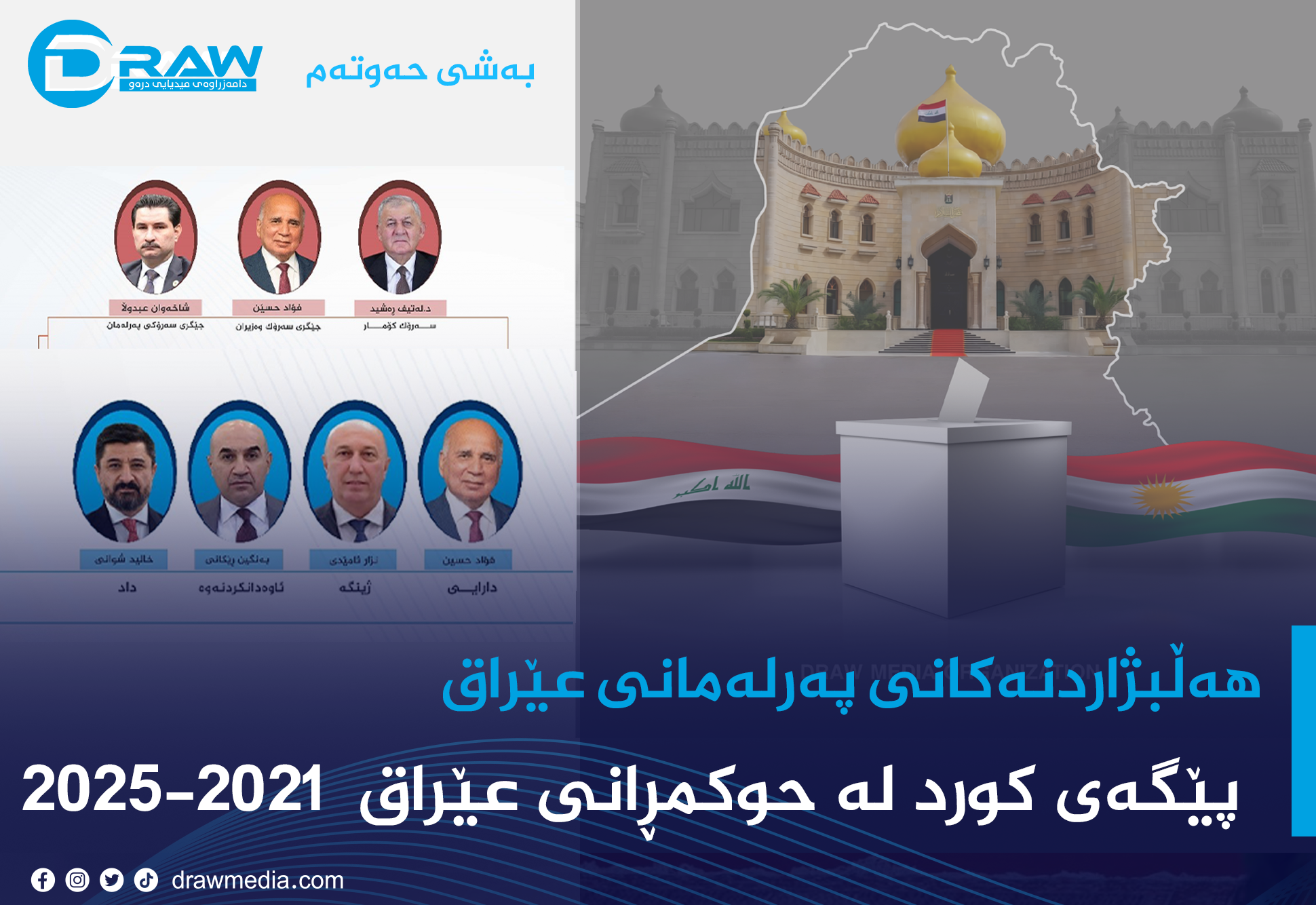 پێگەی کورد لە حکومڕانی عێراق 2021-2025