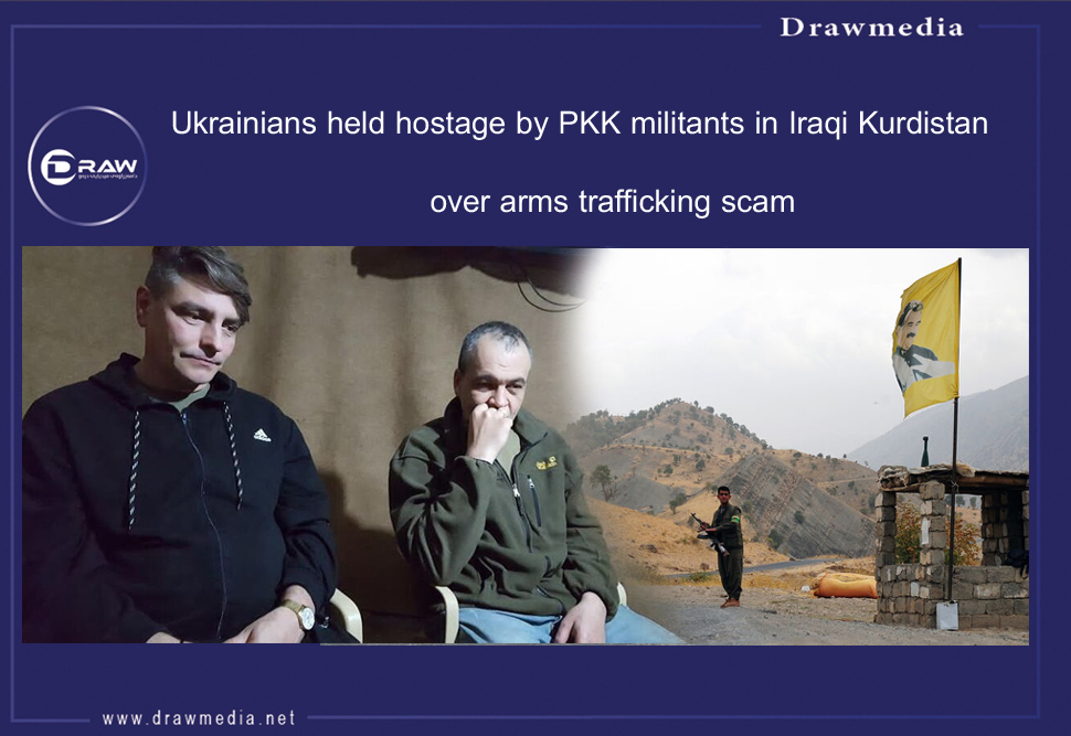 DrawMedia.net / Ukrainians held hostage by PKK militants in Iraqi Kurdistan over arms trafficking scam  