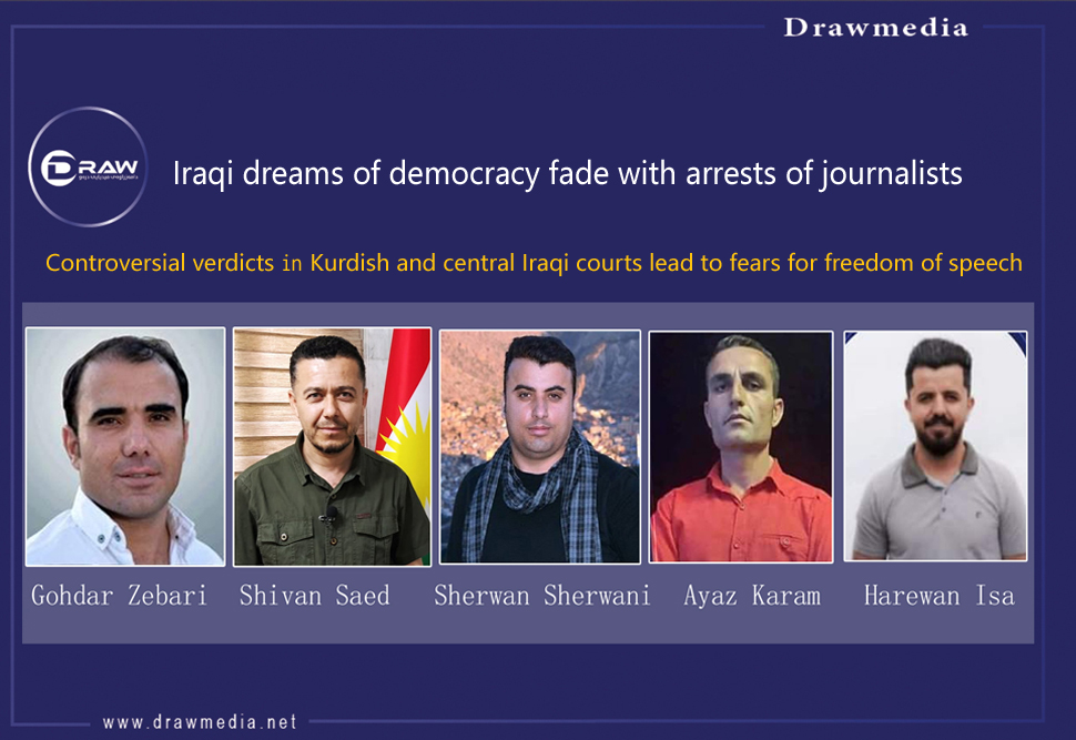 DrawMedia.net / Iraqi dreams of democracy fade with arrests of journalists