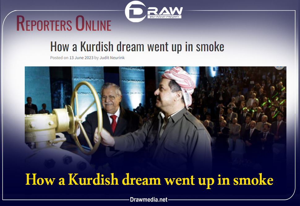 DrawMedia.net / How a Kurdish dream went up in smoke