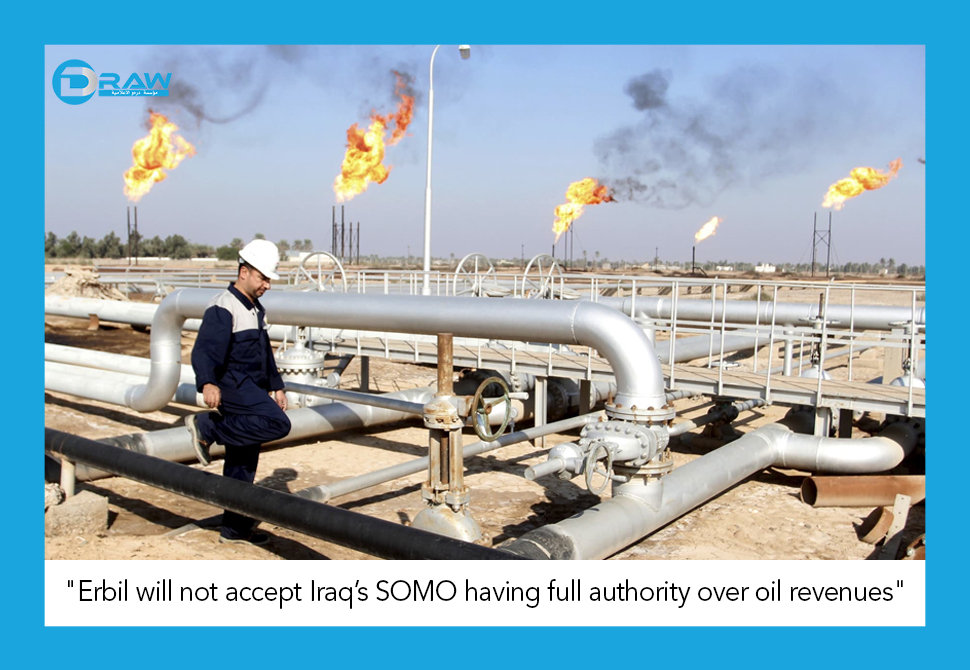 Draw Media- "Erbil will not accept Iraq’s SOMO having full authority over oil revenues"