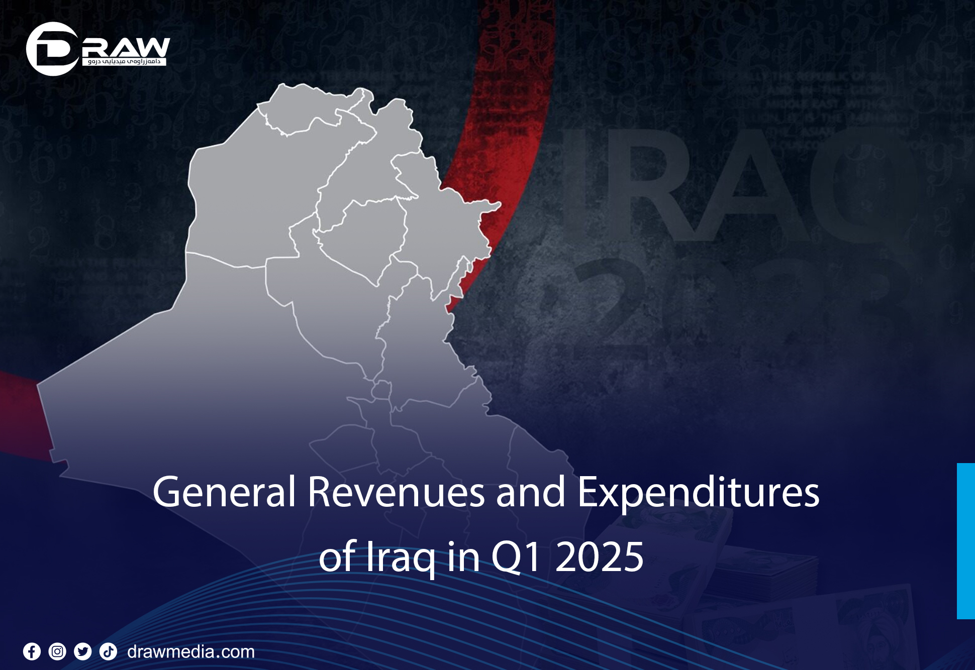 Draw Media- General Revenues and Expenditures of Iraq in Q1 2025