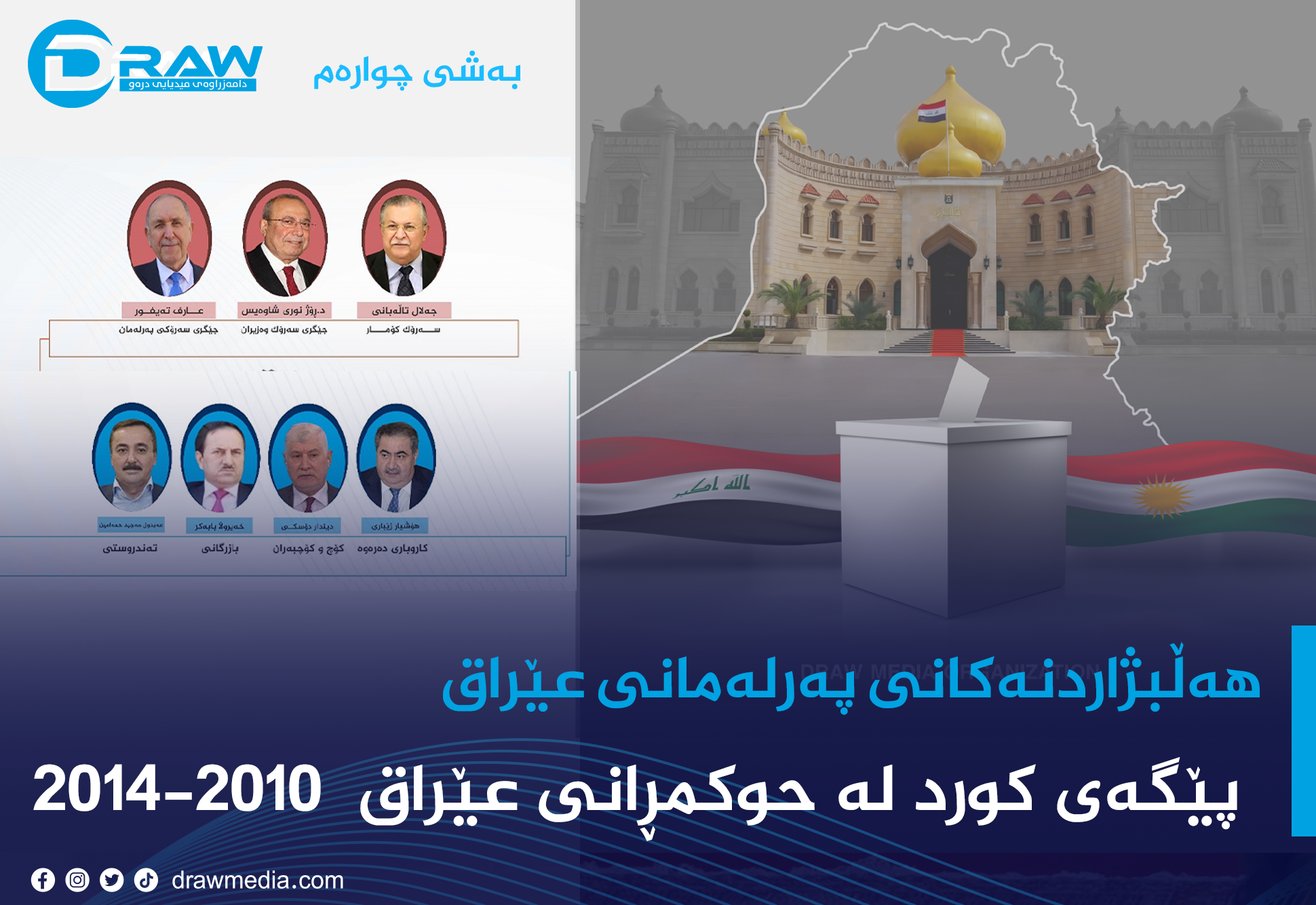 پێگەی کورد لە حوکمڕانی عێراق  2010-2014 