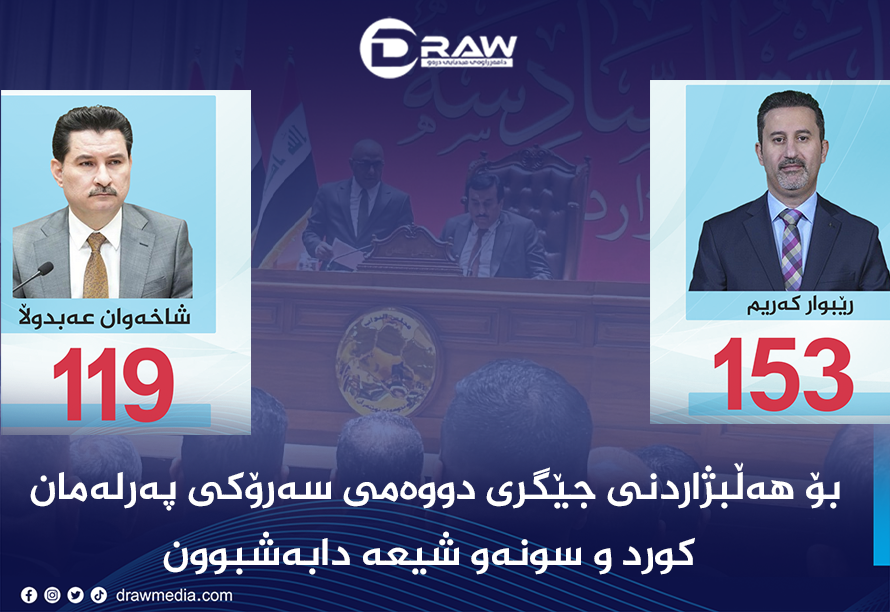 بۆ هەڵبژاردنی جێگری دووەمی سەرۆكی پەرلەمان