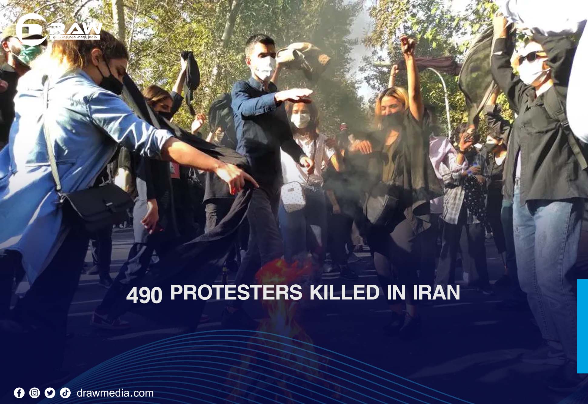  490 Protesters Killed in Iran as Government Reports 111 Security Force Deaths