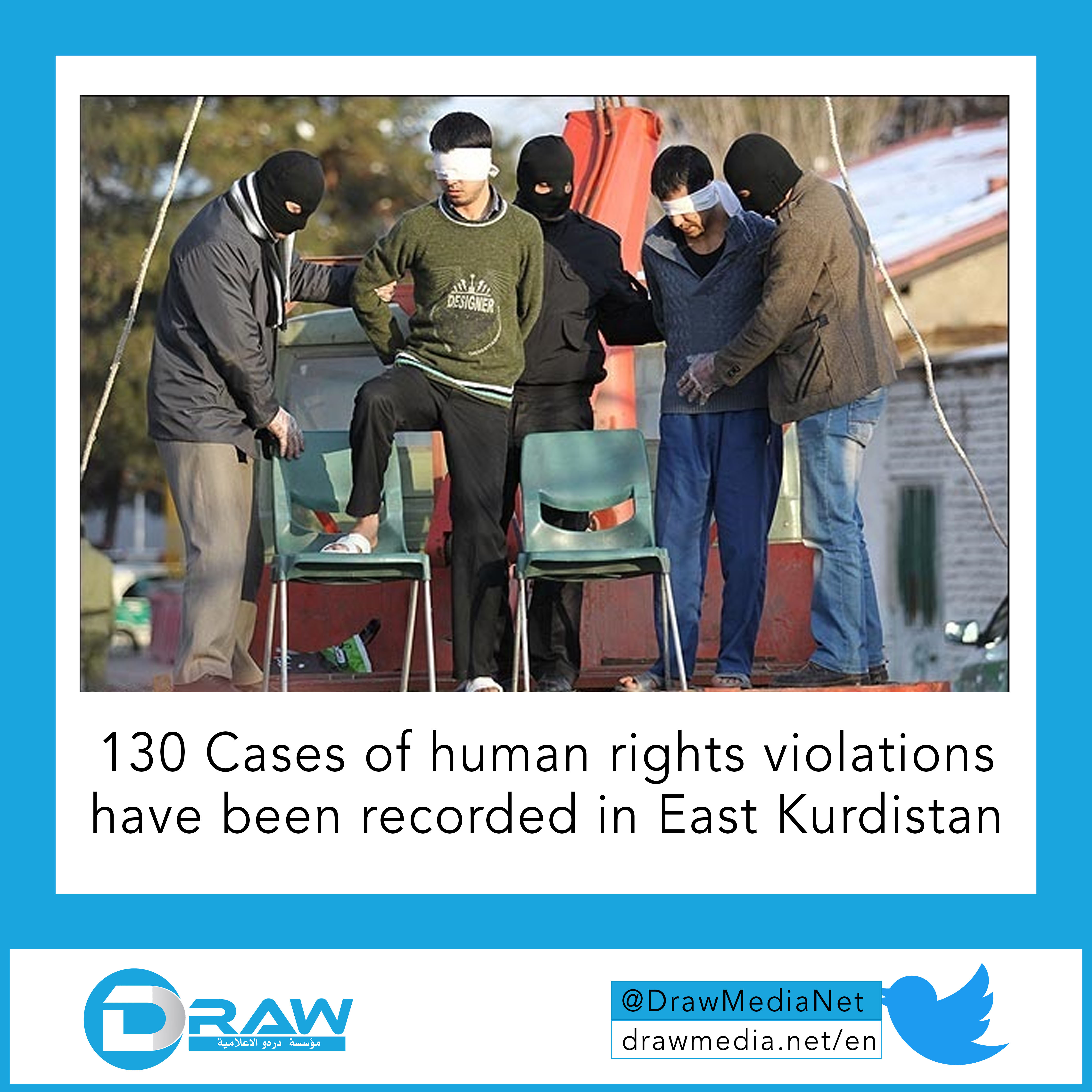 (130) Cases of human rights violations have been recorded in East Kurdistan