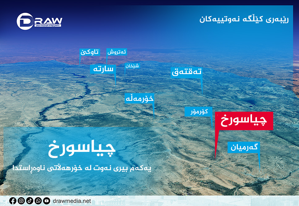 چیاسورخ.. یەكەم بیری نەوت لە خۆرهەڵاتی ناوەڕاستدا