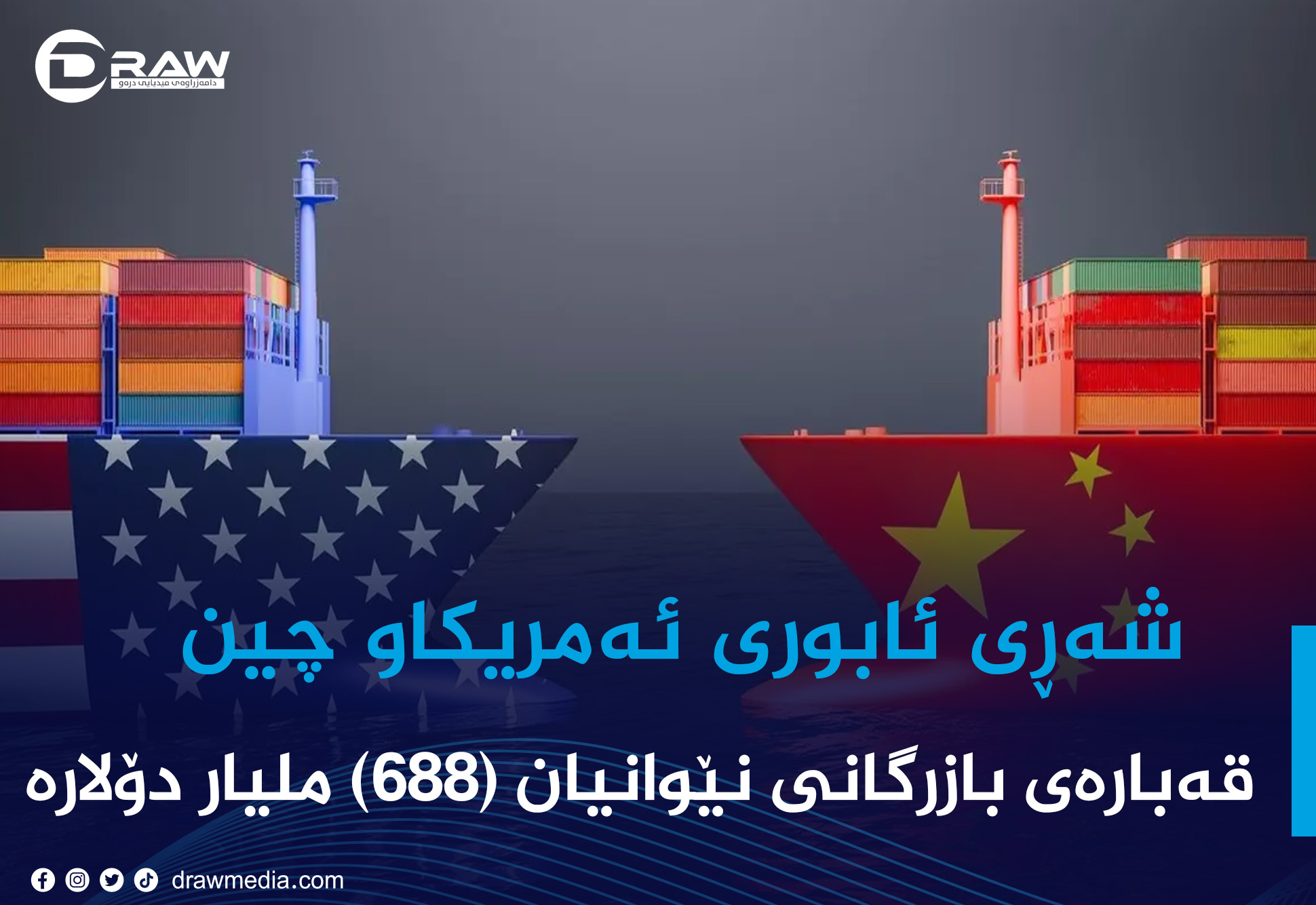 شەڕی ئابوری نێوان چین و ئەمریكا