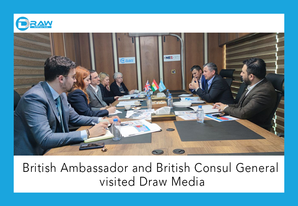 British Ambassador and British Consul General visited Draw Media