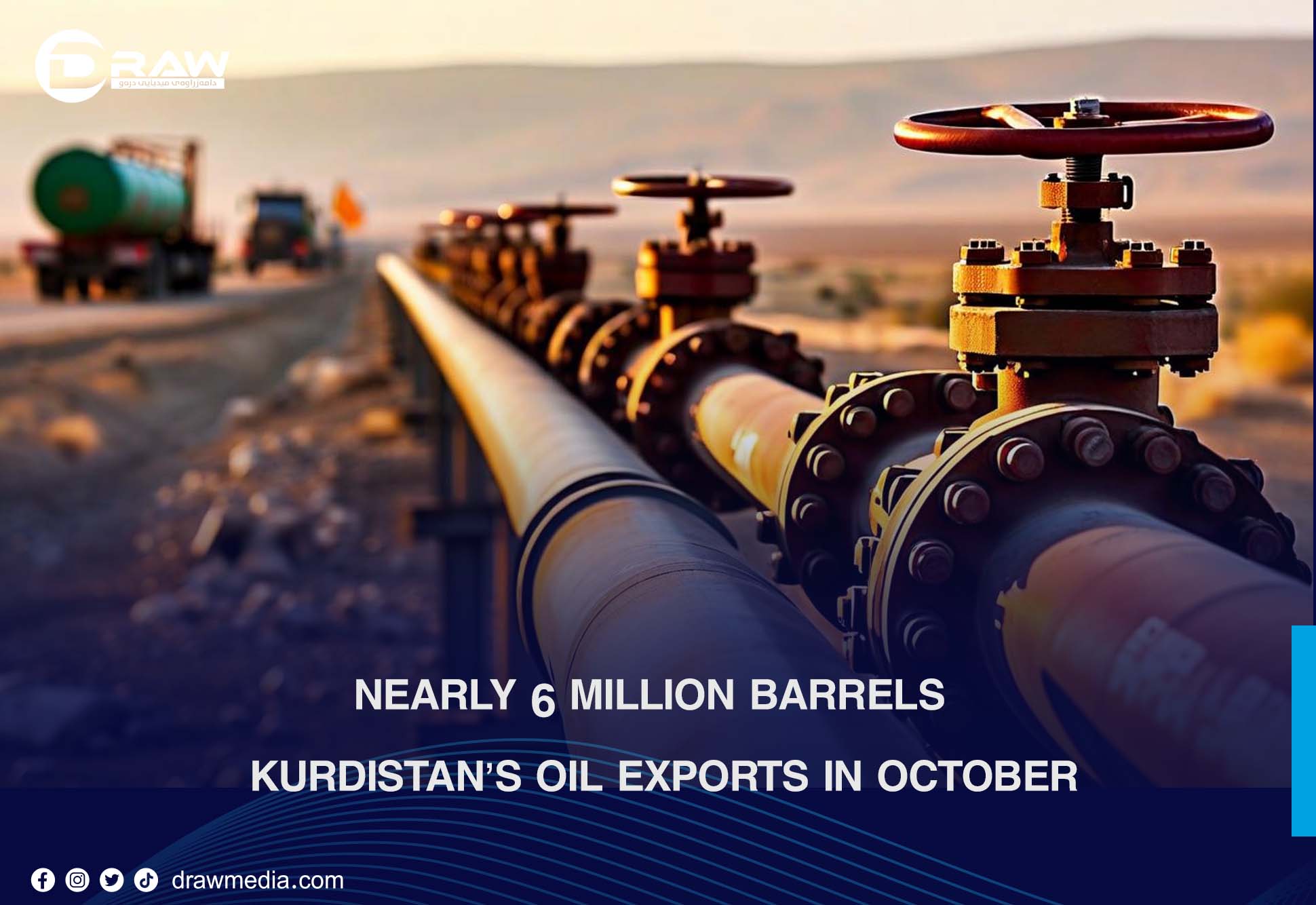 Nearly 6 Million Barrels – Kurdistan’s Oil Exports in October