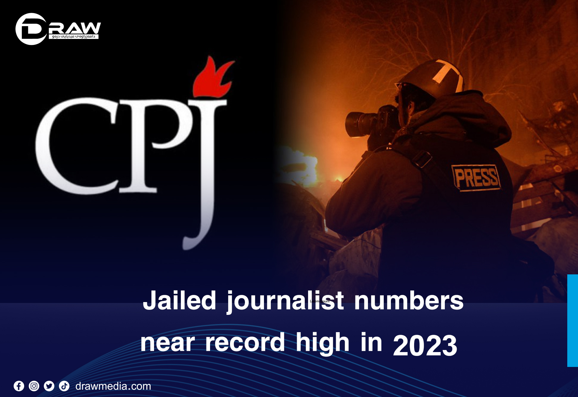 2023 prison census: Jailed journalist numbers near record high