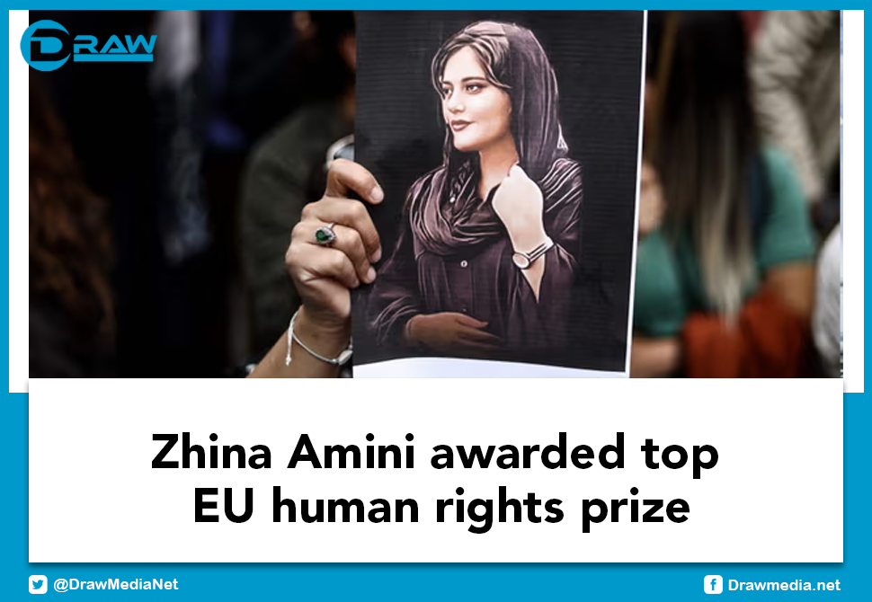 Zhina Amini awarded top EU human rights prize