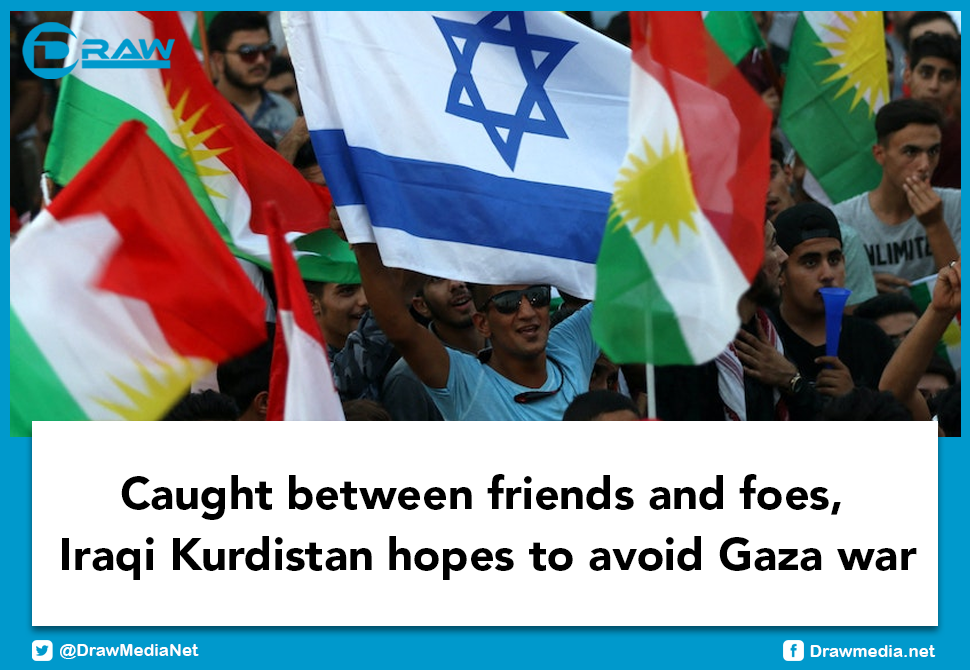 Caught between friends and foes, Iraqi Kurdistan hopes to avoid Gaza war