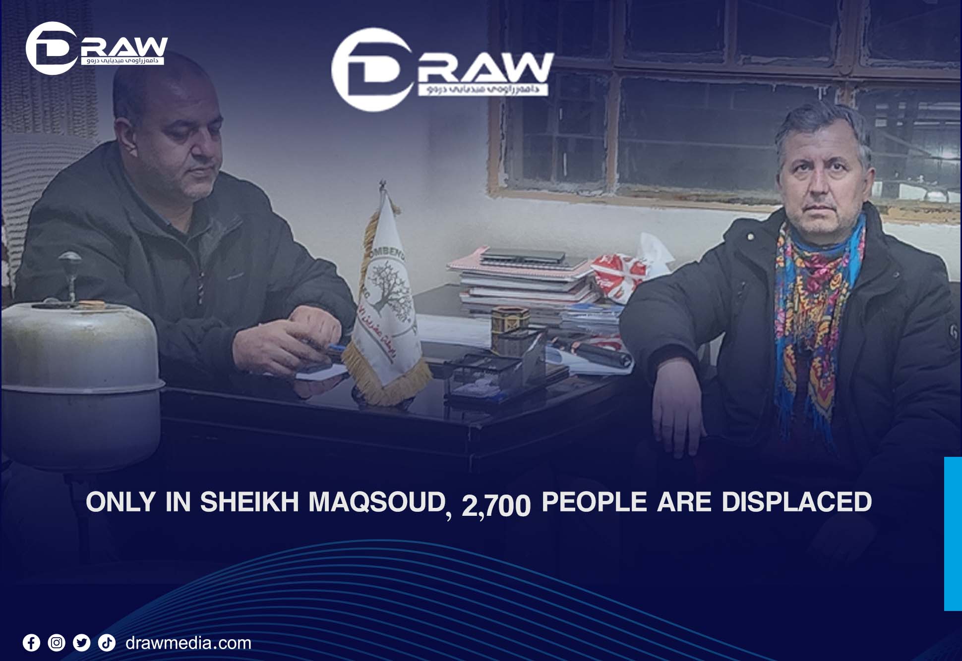 Only in Sheikh Maqsoud, 2,700 People Are Displaced