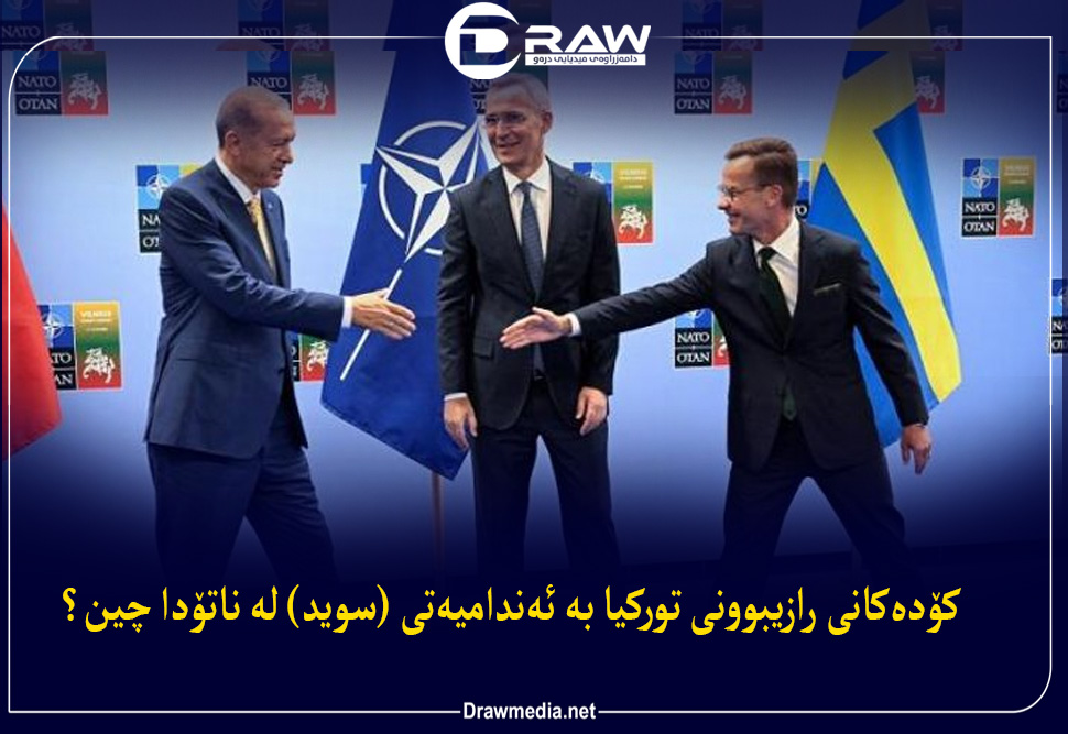 كۆده‌كانی رازیبوونی توركیا به‌ ئه‌ندامیه‌تی (سوید) له‌ ناتۆدا چین؟