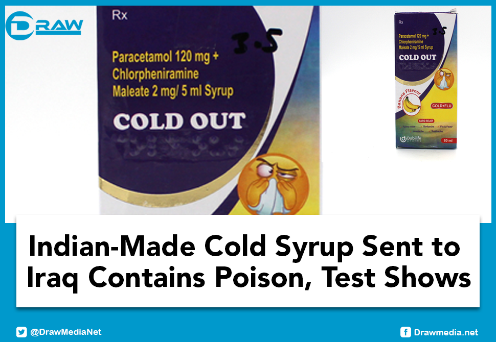 Indian-Made Cold Syrup Sent to Iraq Contains Poison, Test Shows