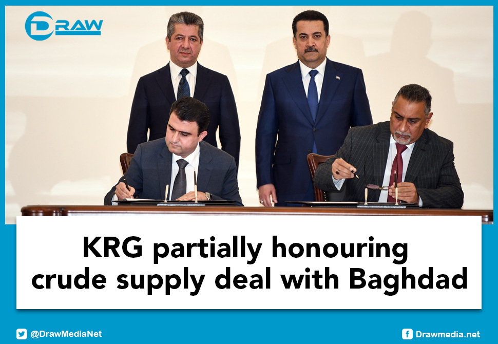 KRG partially honouring crude supply deal with Baghdad