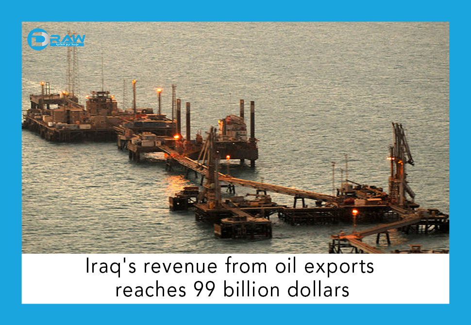 Iraq's revenue from oil exports reaches 99 billion $, SOMO