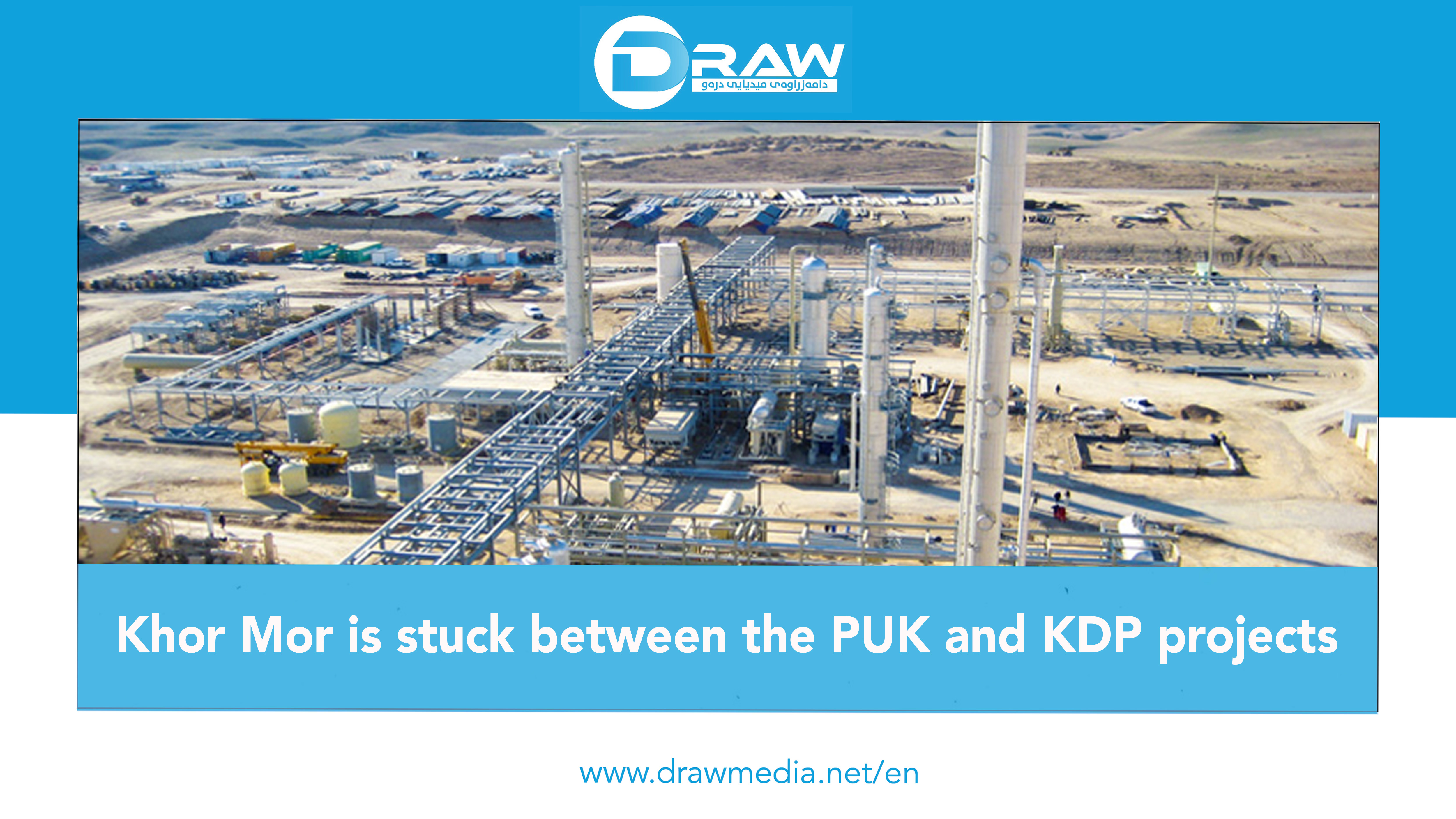 Khor Mor is stuck between the PUK and KDP projects