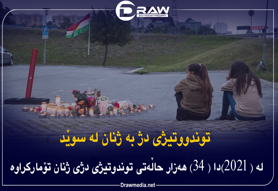 سوێد: لە (2021)دا (34)هەزار حاڵەتی توندوتیژی دژی ژنان تۆماركراوە