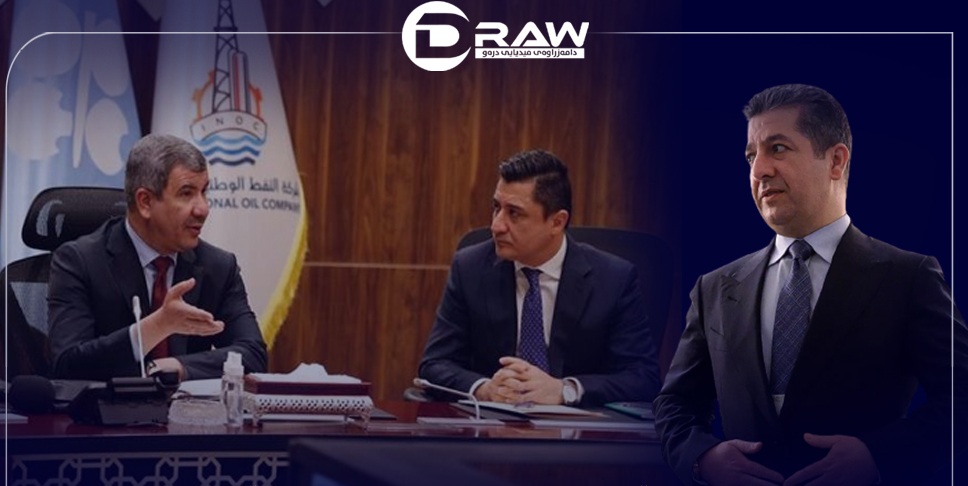  Iraqi oil ministry: Masrour Barzani has no intention of an agreement 