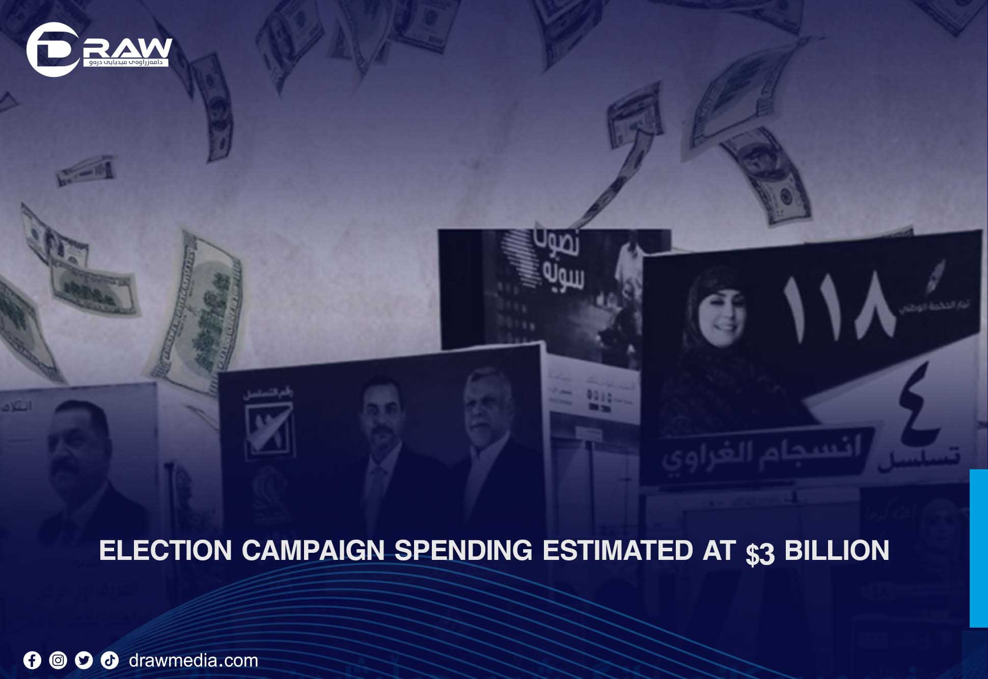 Election Campaign Spending Estimated at $3 Billion