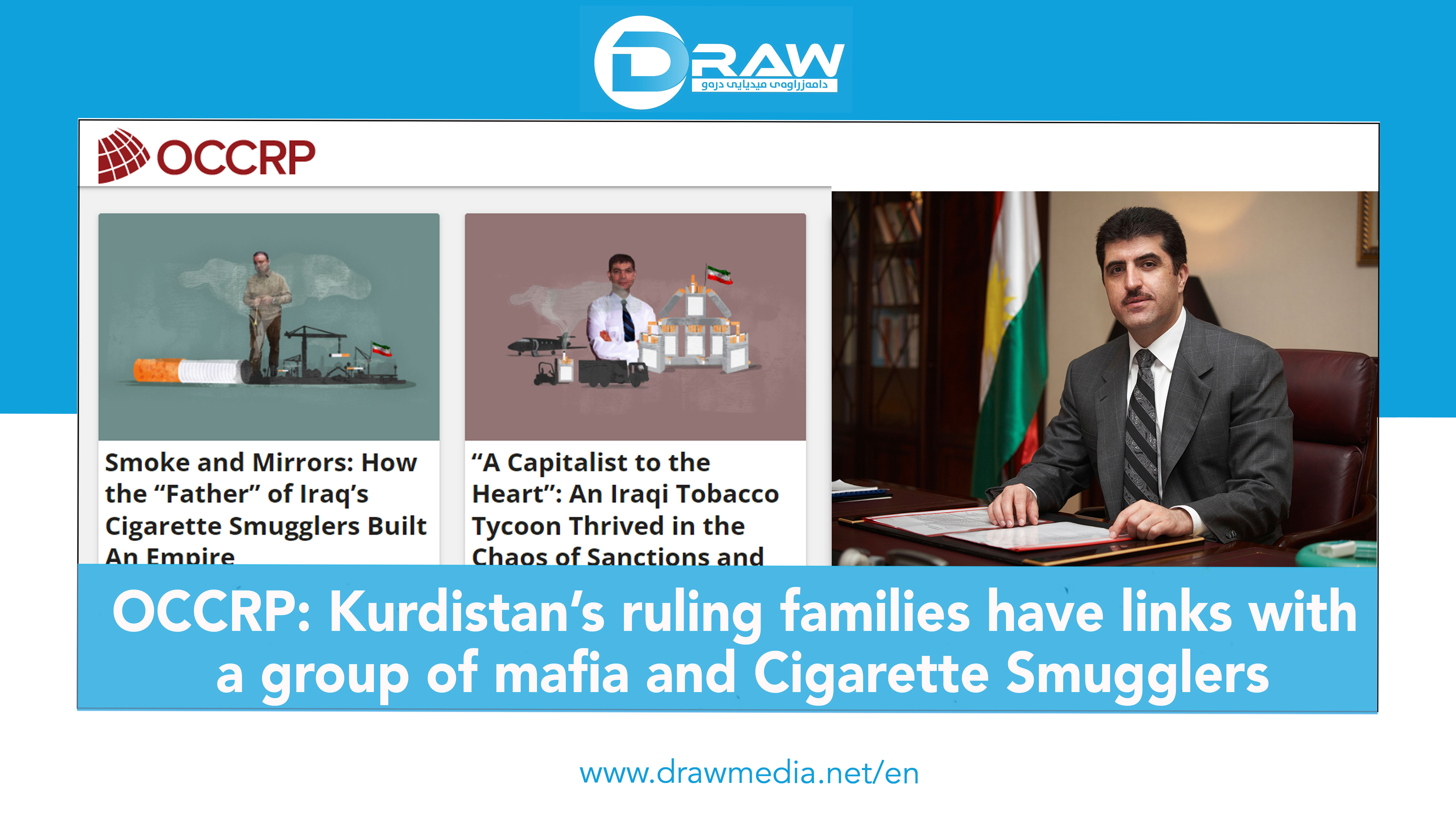 OCCRP: Kurdistan’s ruling families have links with a group of mafia and Cigarette Smugglers