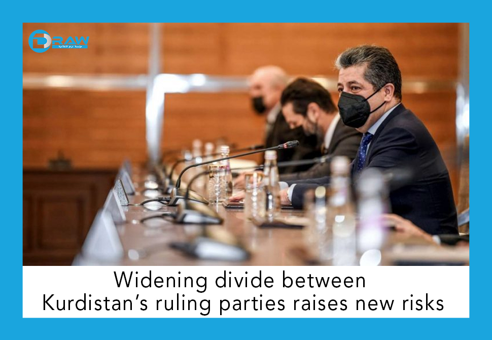 Widening divide between Kurdistan’s ruling parties raises new risks