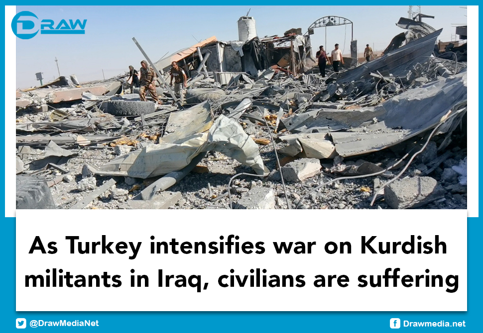 As Turkey intensifies war on Kurdish militants in Iraq, civilians are suffering
