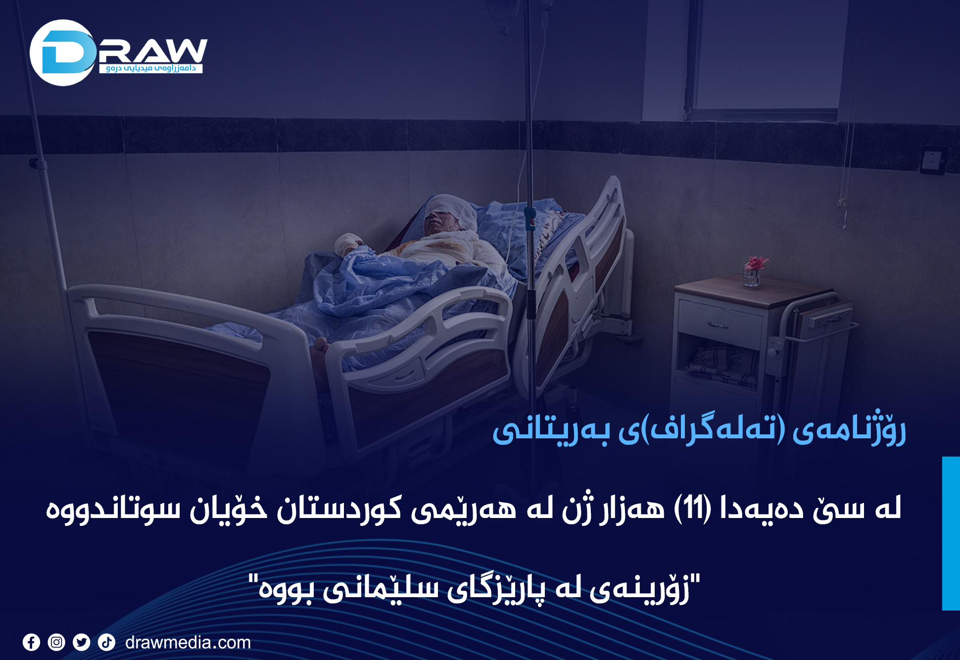 رۆژنامەی (تەلەگراف):  (11) هەزار ژن لە هەرێمی كوردستان خۆیان سوتاندووە