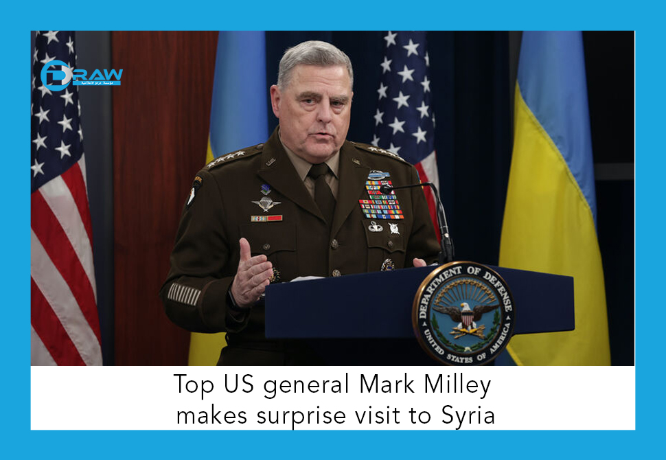 Top US general Mark Milley makes surprise visit to Syria
