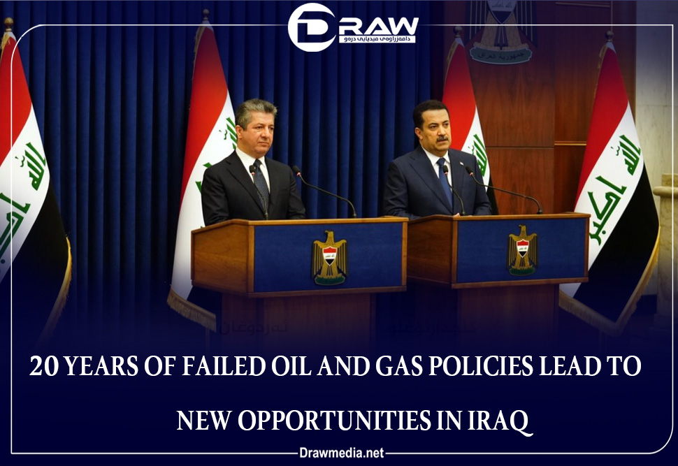20 YEARS OF FAILED OIL AND GAS POLICIES LEAD TO NEW OPPORTUNITIES IN IRAQ