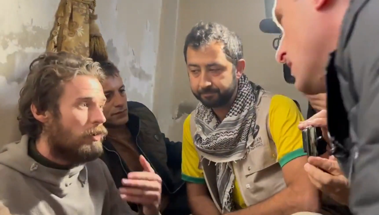 American man found in Syria after being imprisoned for months