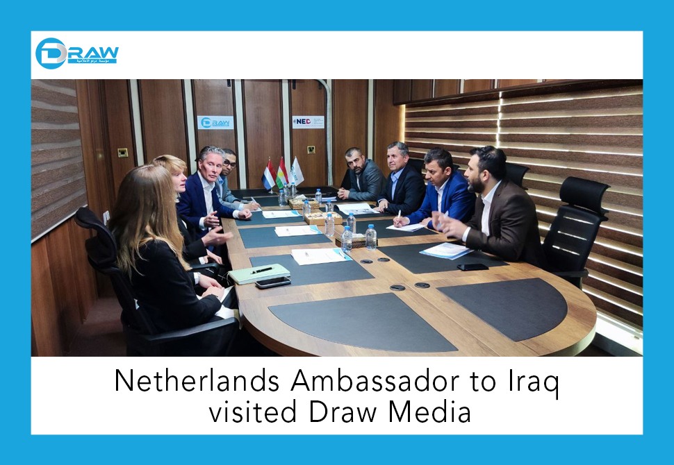 Netherlands Ambassador to Iraq visited Draw Media