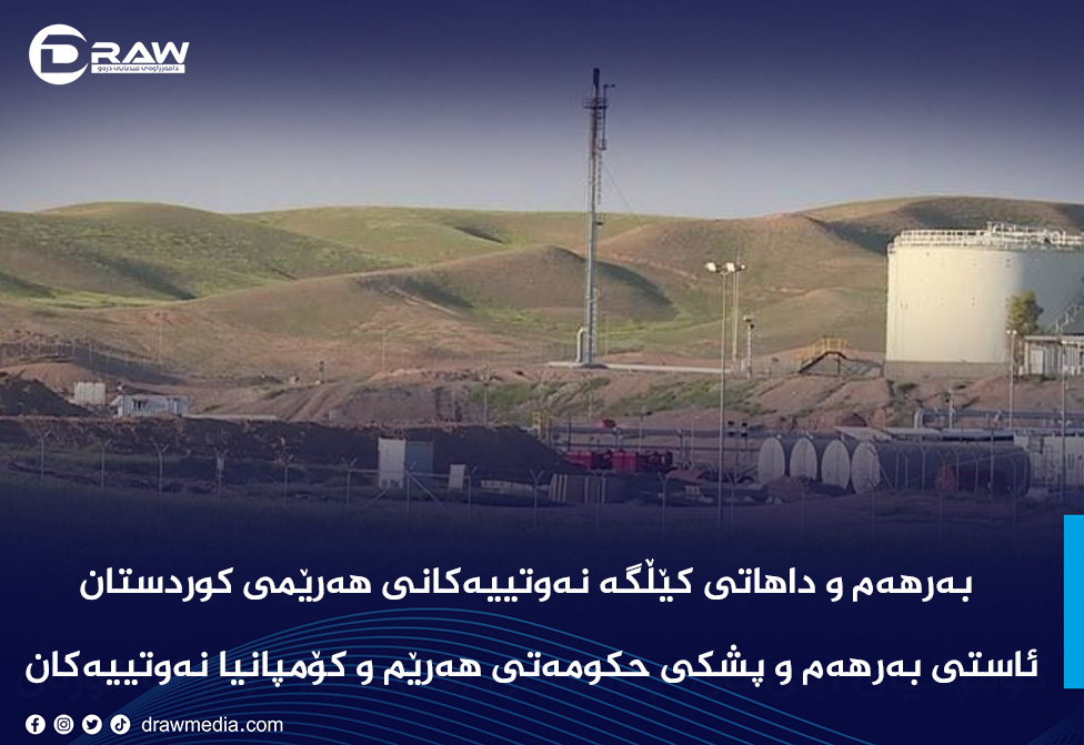 بەرهەم و داهاتی کێڵگە نەوتییەکانی هەرێمی کوردستان