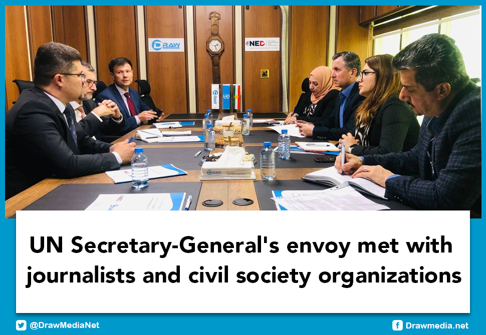 UN Secretary-General's envoy met with journalists and civil society organizations