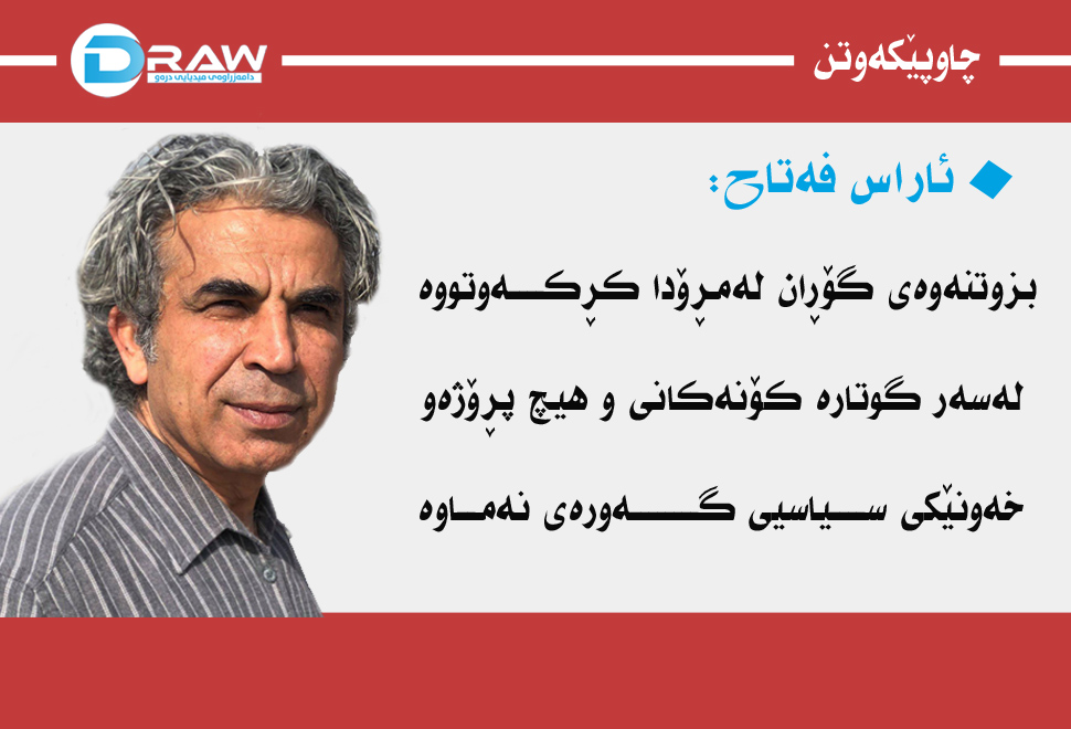 ئاراس فەتاح قسە لەسەر دەرئەنجامەكانی هەڵبژاردن دەكات 