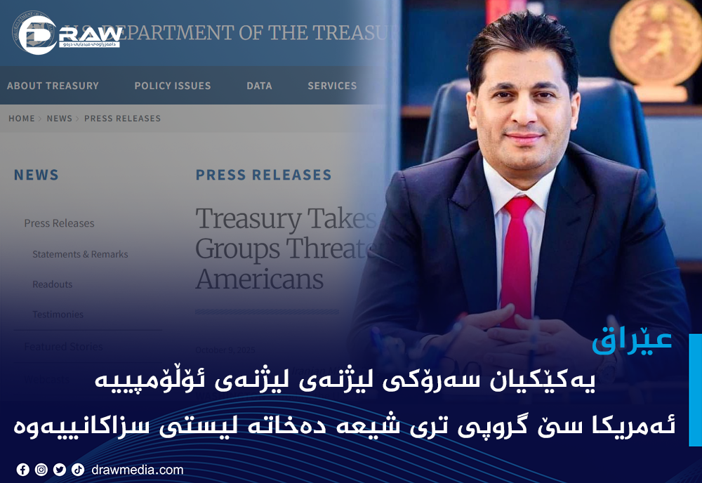 ئەمریكا سێ گروپی تری شیعەی عێراق دەخاتە لیستی سزاكانییەوە