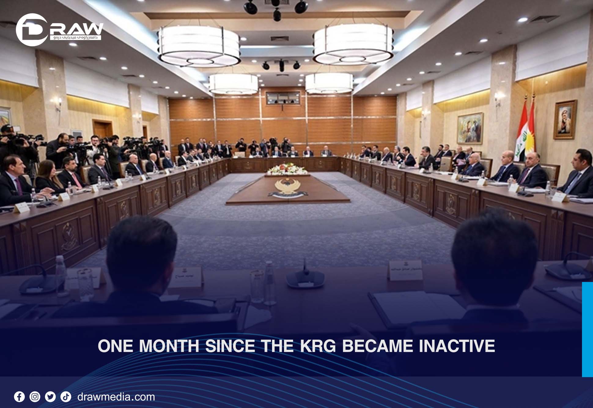 One month since the KRG became inactive