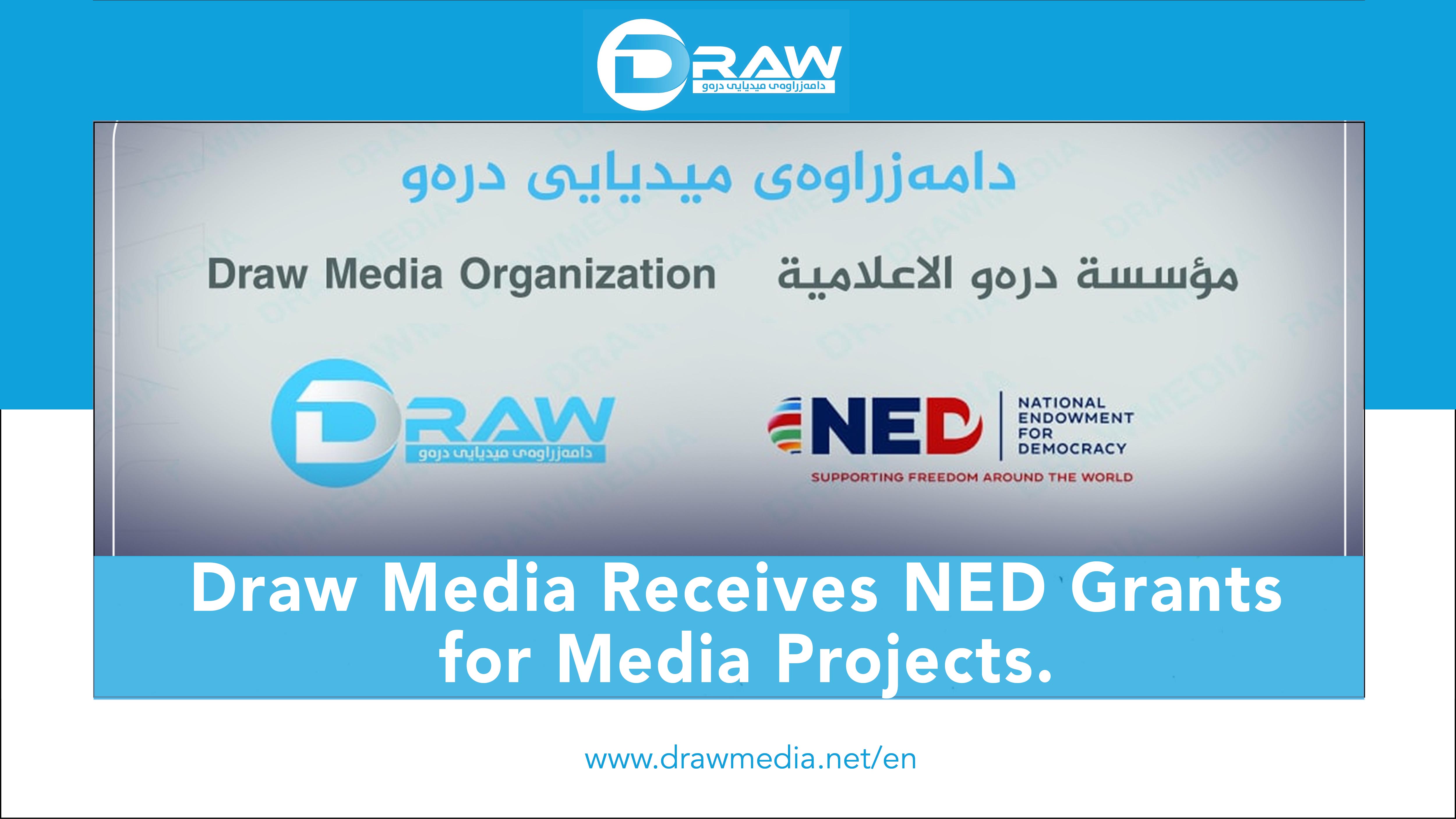 Draw Media Receives NED Grants for Media Projects