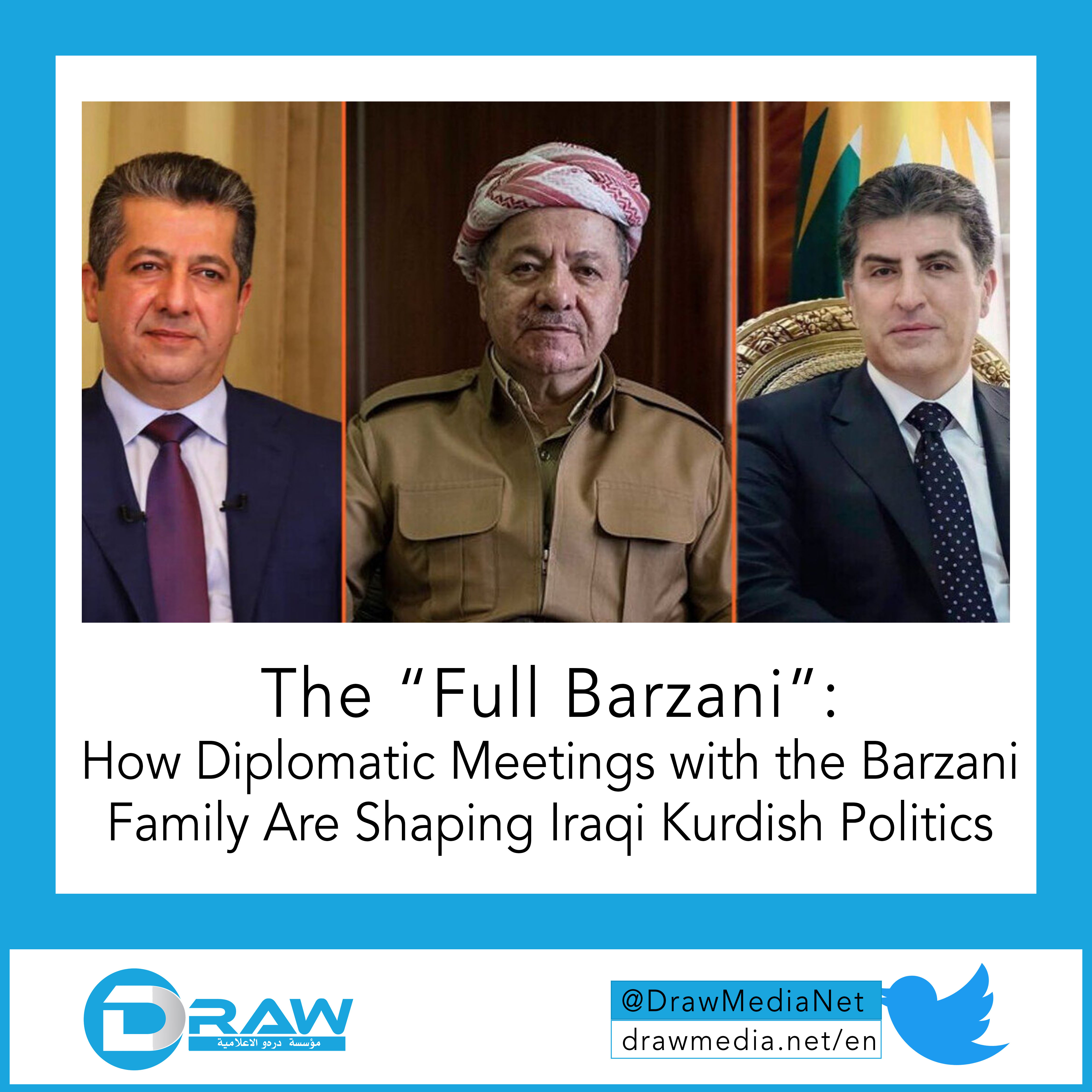 The “Full Barzani”: How Diplomatic Meetings with the Barzani Family Are Shaping Iraqi Kurdish Politics