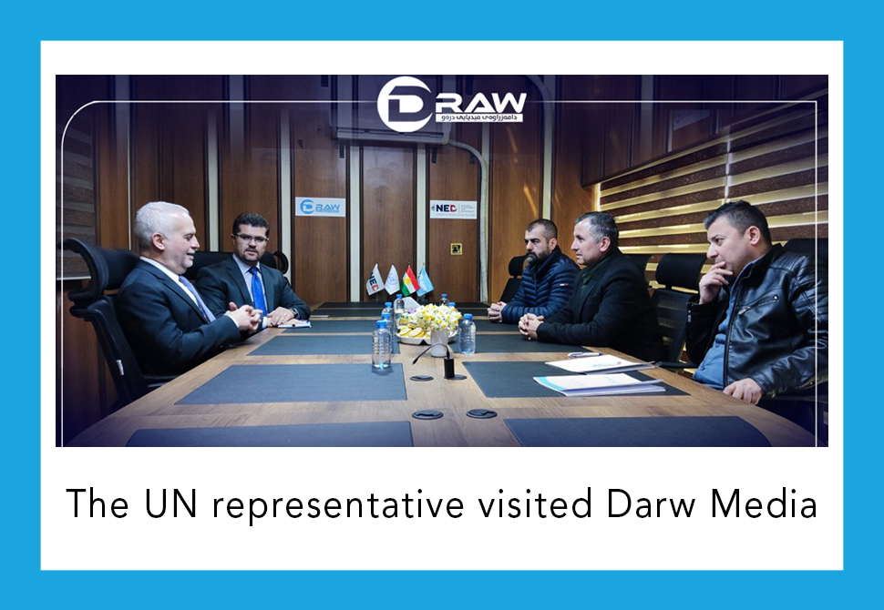  The UN representative visited Draw Media