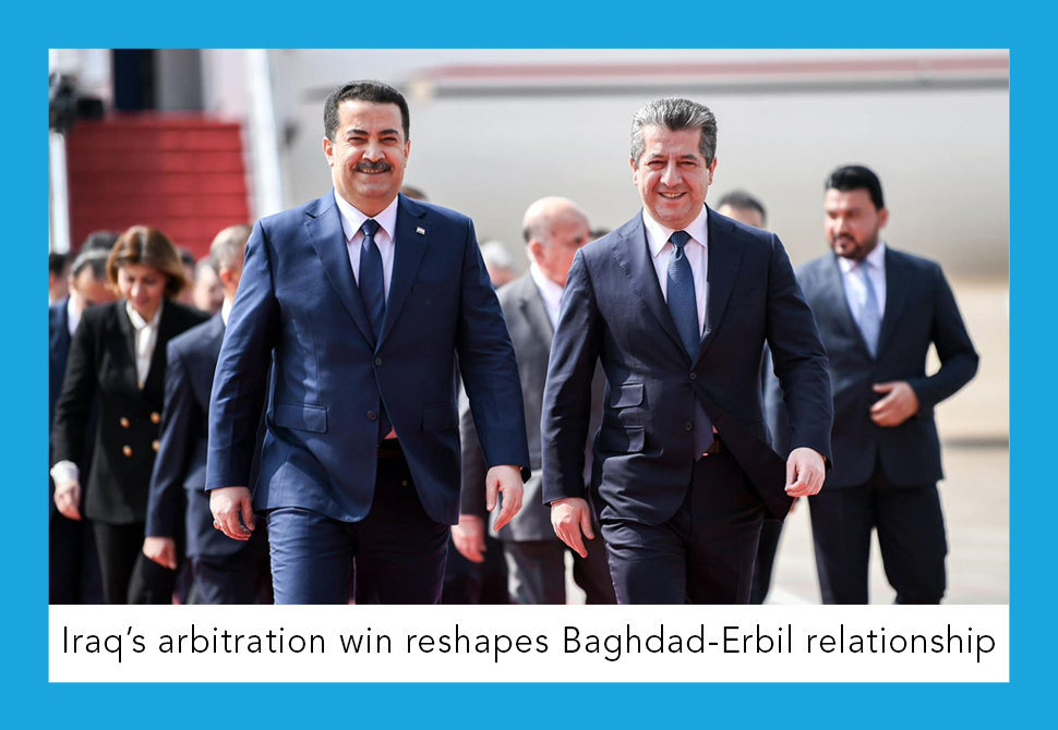 Iraqâ€™s arbitration win reshapes Baghdad-Erbil relationship