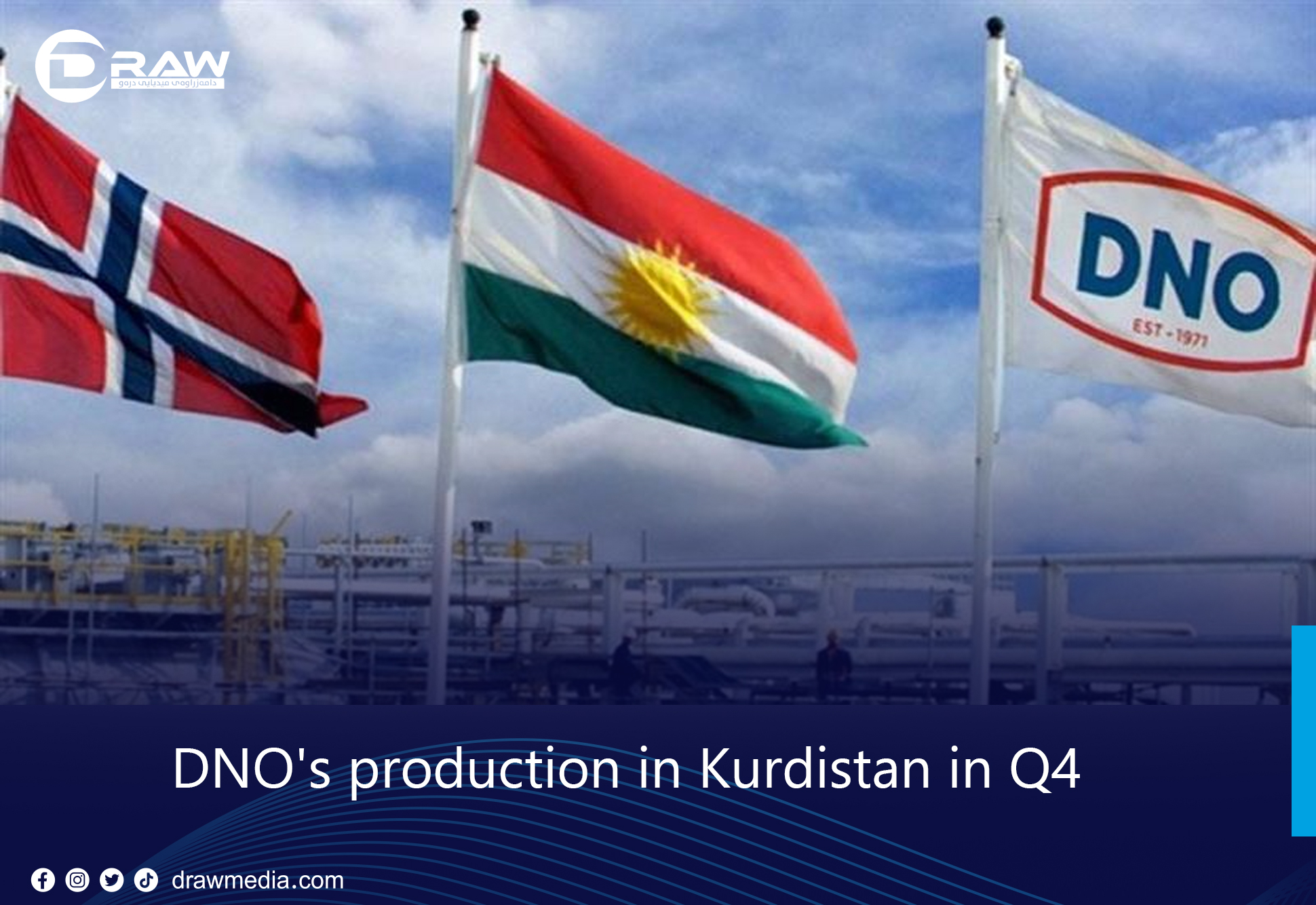 DNO's production in Kurdistan in Q4