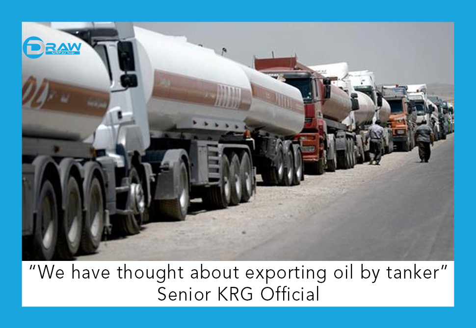 We have thought about exporting oil by tanker: Senior KRG Official