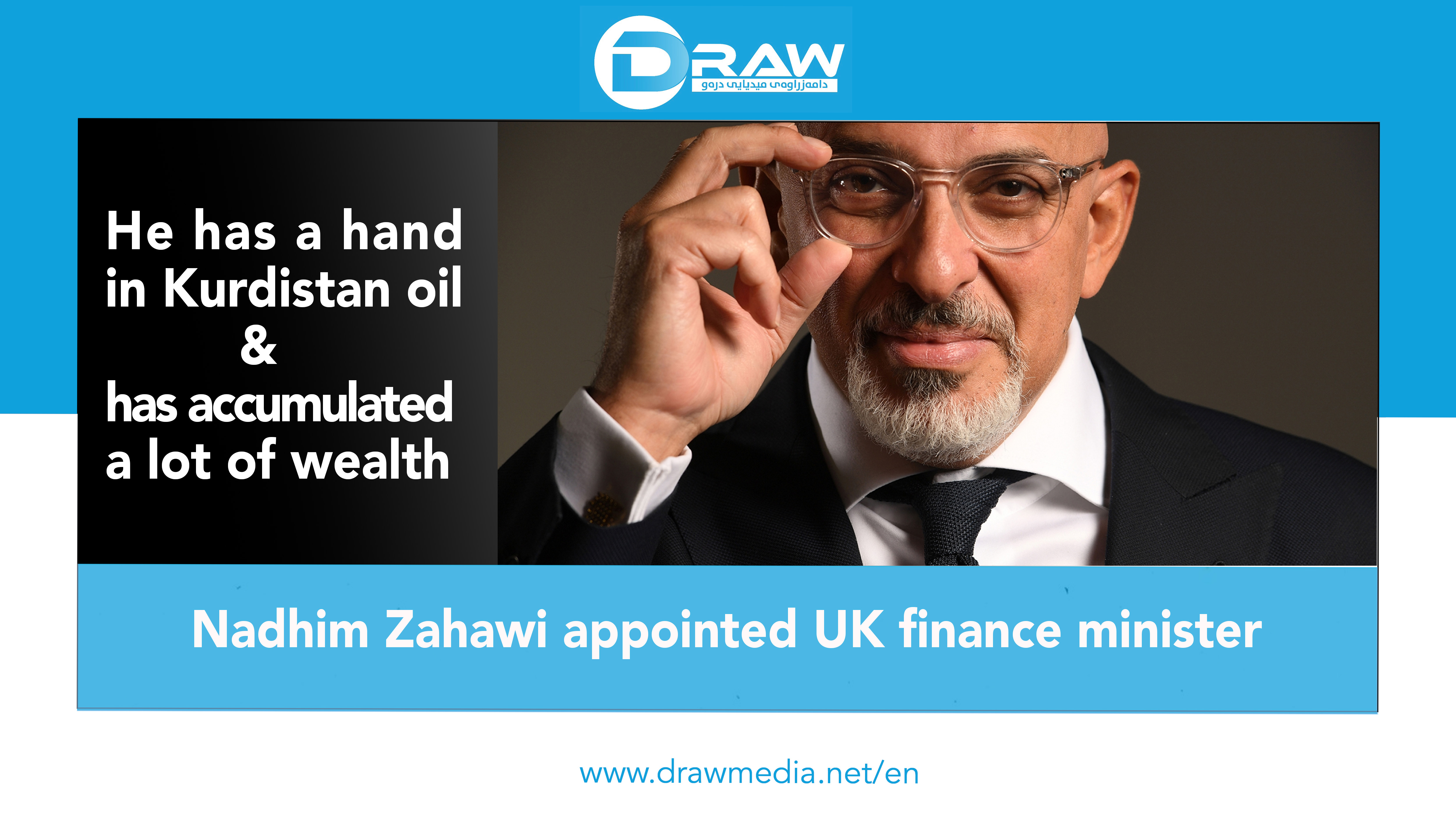 Nadhim Zahawi appointed UK finance minister